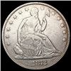 Image 1 : 1872 Seated Liberty Half Dollar CLOSELY UNCIRCULATED