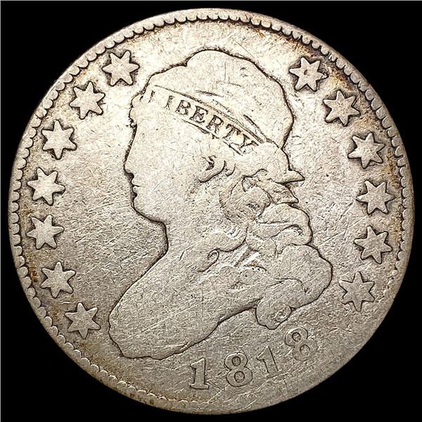 1818 Capped Bust Quarter NICELY CIRCULATED