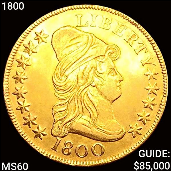 1800 $10 Gold Eagle UNCIRCULATED