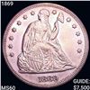 Image 1 : 1869 Seated Liberty Dollar UNCIRCULATED