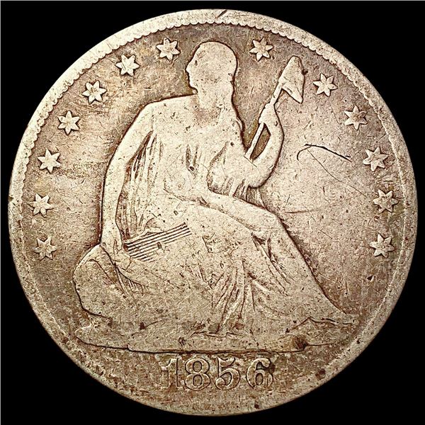 1856-O Seated Liberty Half Dollar NICELY CIRCULATED