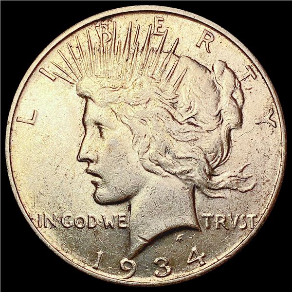 1934-D Silver Peace Dollar CLOSELY UNCIRCULATED