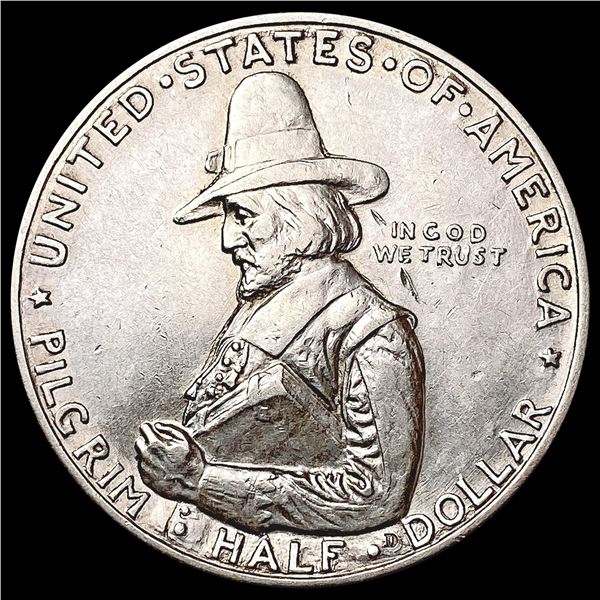 1920 Pilgrim Half Dollar CLOSELY UNCIRCULATED