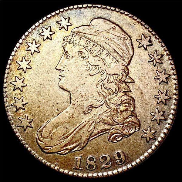 1829 Capped Bust Half Dollar CLOSELY UNCIRCULATED