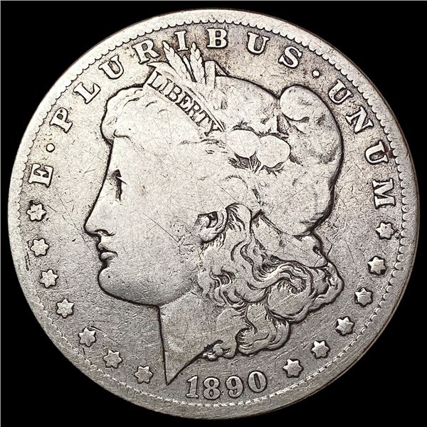 1890-CC Morgan Silver Dollar NICELY CIRCULATED