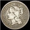 Image 1 : 1880 Nickel Three Cent NICELY CIRCULATED