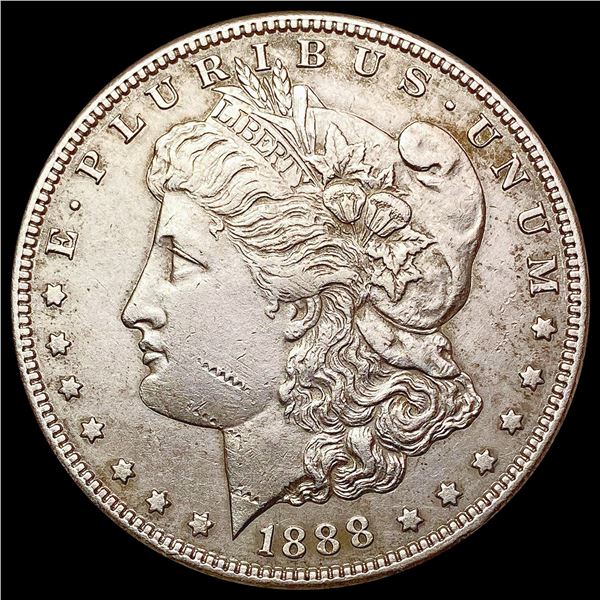 1888-S Morgan Silver Dollar CHOICE AU
