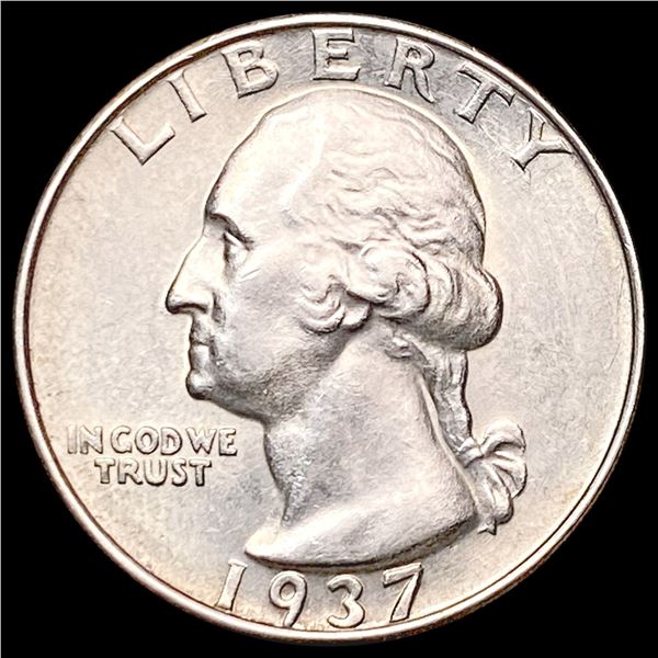 1937-D Washington Silver Quarter UNCIRCULATED