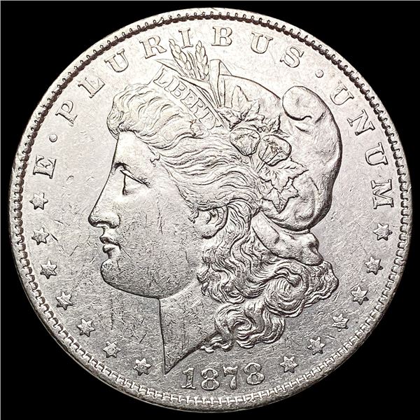 1878 Morgan Silver Dollar CLOSELY UNCIRCULATED