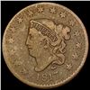 Image 1 : 1817 Coronet Head Large Cent NICELY CIRCULATED