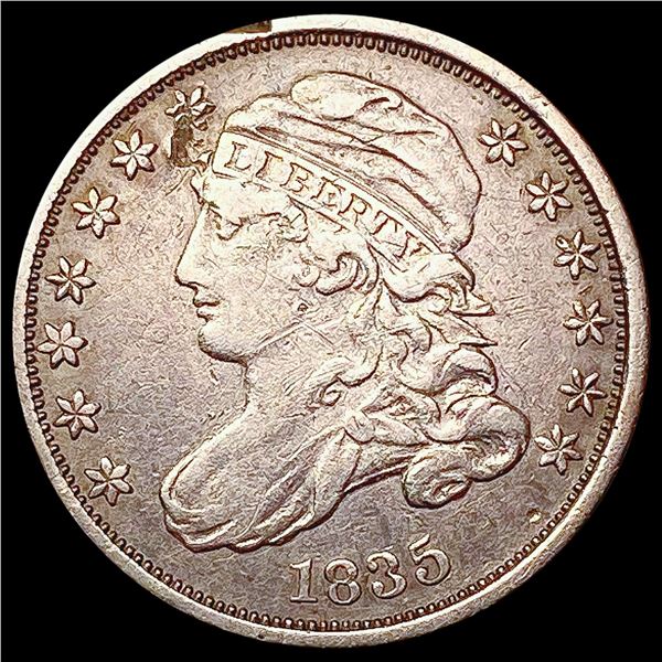 1835 Capped Bust Dime LIGHTLY CIRCULATED