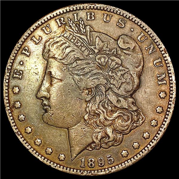 1895-S Morgan Silver Dollar NEARLY UNCIRCULATED