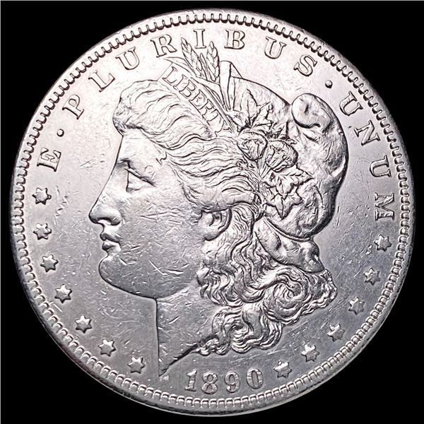 1890-CC Morgan Silver Dollar CLOSELY UNCIRCULATED