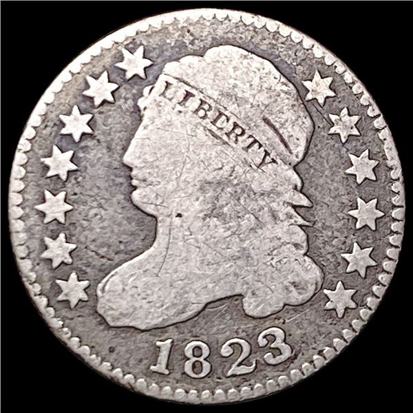 1823/2 Capped Bust Dime NICELY CIRCULATED