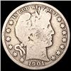 1901-S Barber Half Dollar NICELY CIRCULATED