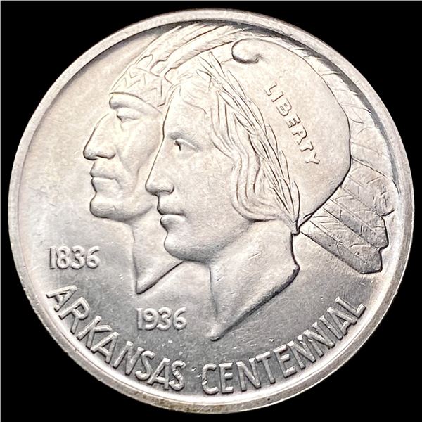 1935 Arkansas Half Dollar CHOICE BU