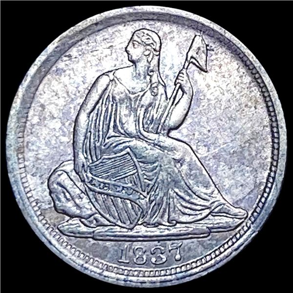 1837 Seated Liberty Half Cent UNCIRCULATED