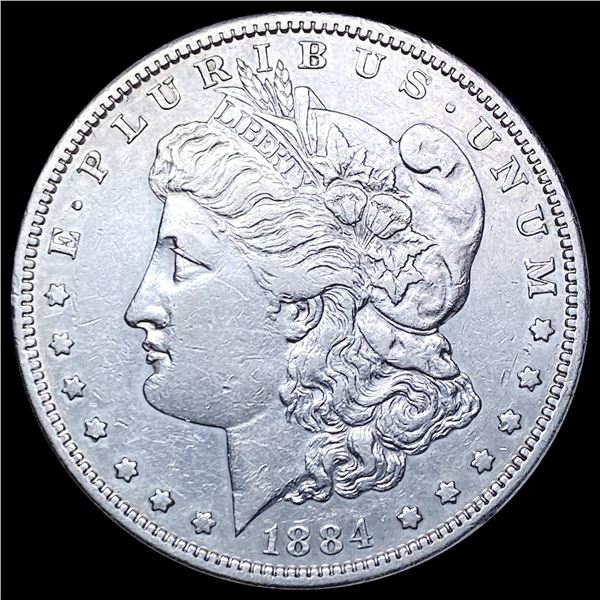 1884-S Morgan Silver Dollar CLOSELY UNCIRCULATED