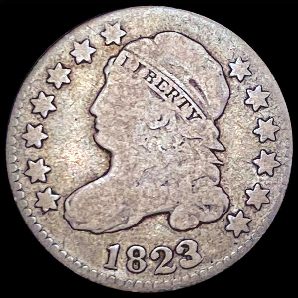 1823/2 Capped Bust Dime NICELY CIRCULATED