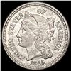 Image 1 : 1865 Nickel Three Cent CLOSELY UNCIRCULATED