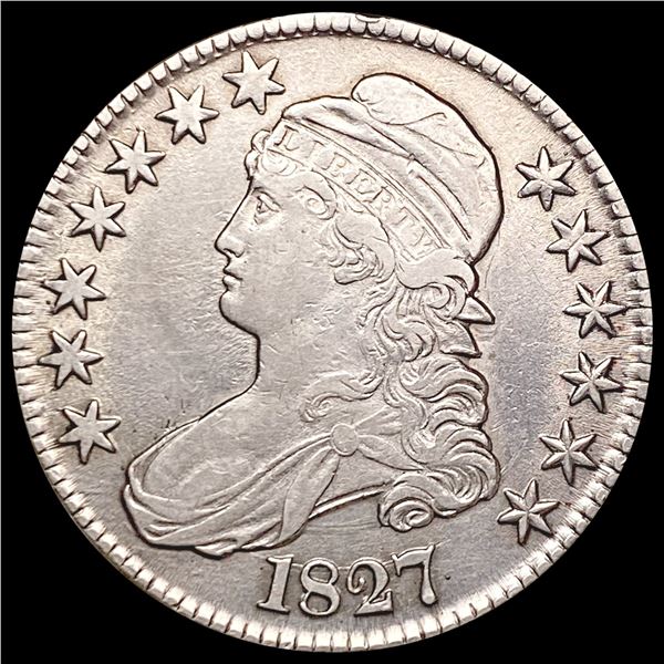 1827 Capped Bust Half Dollar CLOSELY UNCIRCULATED