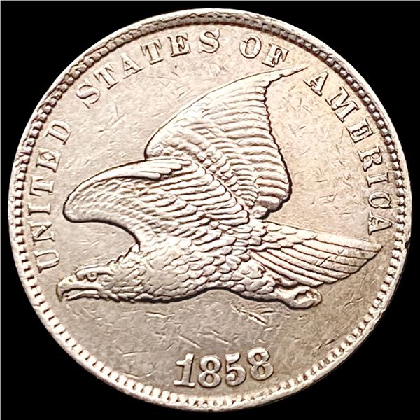 1858 Flying Eagle Cent CLOSELY UNCIRCULATED
