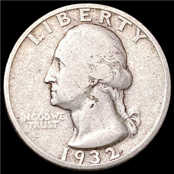 1932-S Washington Silver Quarter NICELY CIRCULATED