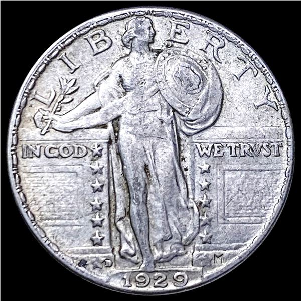 1929-D Standing Liberty Quarter CLOSELY UNCIRCULATED