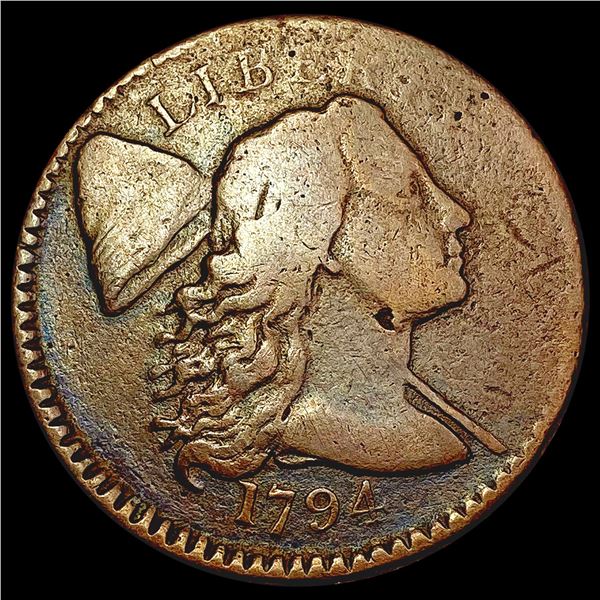 1794 Liberty Cap Large Cent NICELY CIRCULATED