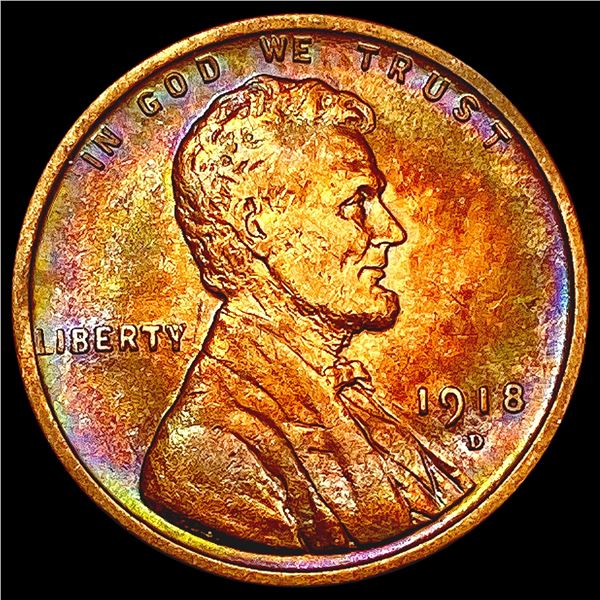 1918-D Wheat Cent UNCIRCULATED