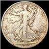 1917-S Walking Liberty Half Dollar LIGHTLY CIRCULATED