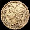 1888 Nickel Three Cent CLOSELY UNCIRCULATED