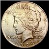 1924-S Silver Peace Dollar CLOSELY UNCIRCULATED