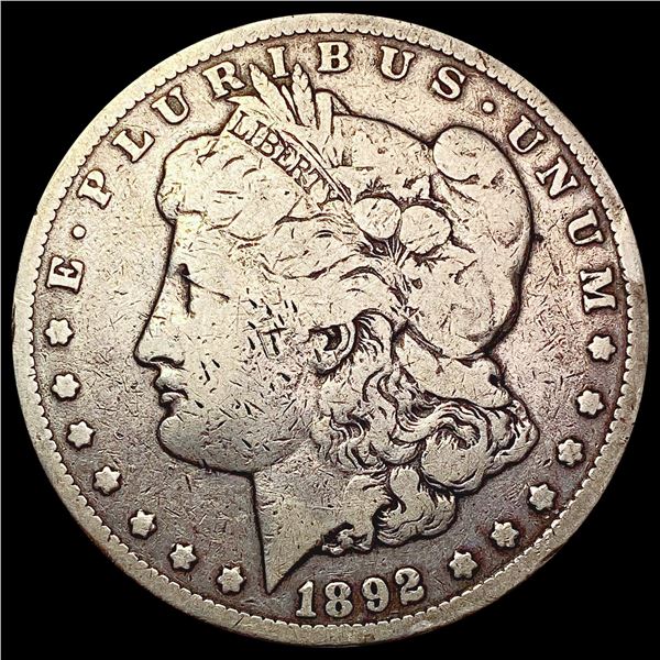 1892-CC Morgan Silver Dollar NICELY CIRCULATED