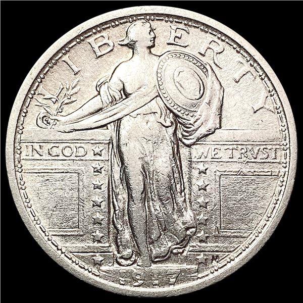 1917 Standing Liberty Quarter CHOICE AU