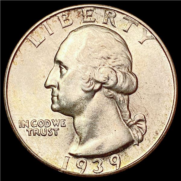 1939-D Washington Silver Quarter UNCIRCULATED