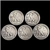 Image 2 : [5]1917-1920 Walking Liberty Half Dollar HIGH GRADE