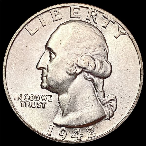 1942-S Washington Silver Quarter UNCIRCULATED