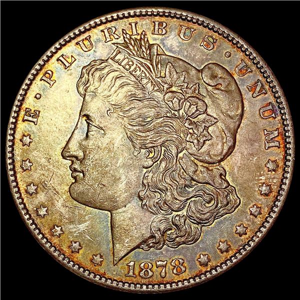 1878-S Morgan Silver Dollar CLOSELY UNCIRCULATED