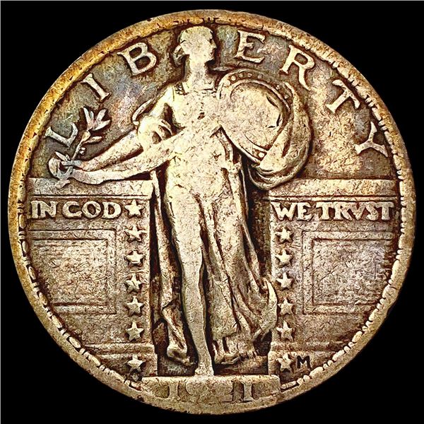 1921 Standing Liberty Quarter NICELY CIRCULATED