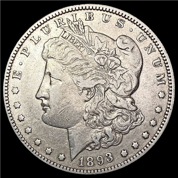 1893-O Morgan Silver Dollar NEARLY UNCIRCULATED