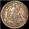 1844-O Seated Liberty Half Dime NEARLY UNCIRCULATED
