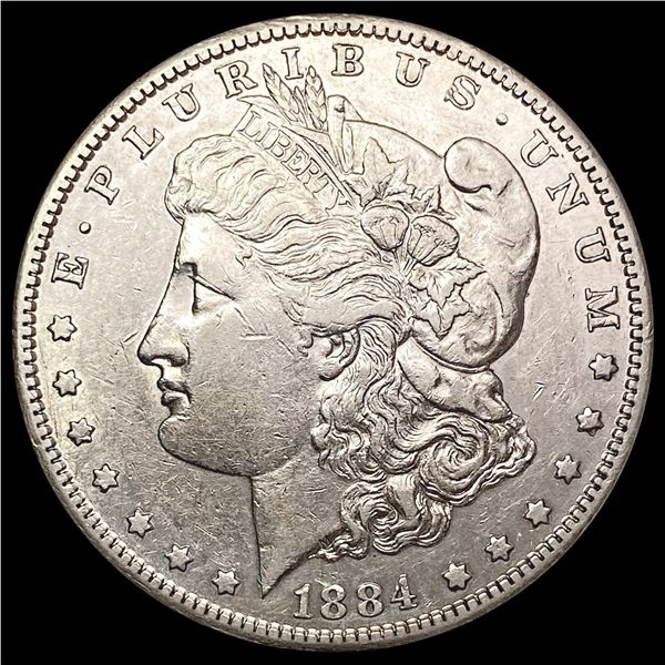 1884-S Morgan Silver Dollar CLOSELY UNCIRCULATED