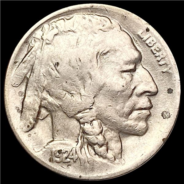 1924-D Buffalo Nickel CLOSELY UNCIRCULATED