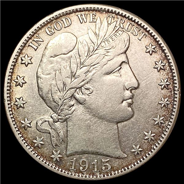 1915-D Barber Half Dollar CLOSELY UNCIRCULATED