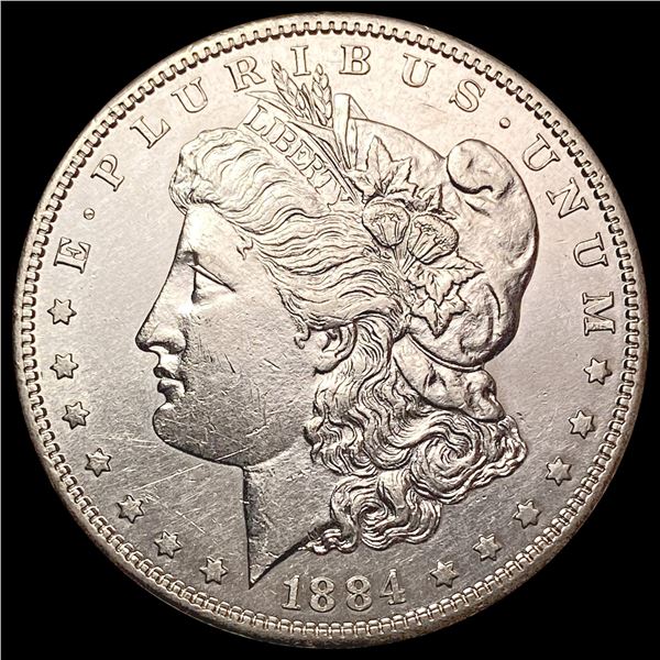 1884-S Morgan Silver Dollar CLOSELY UNCIRCULATED