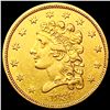 1836 $2.50 Gold Quarter Eagle CHOICE AU