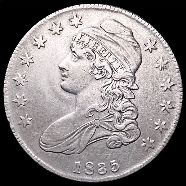 1835 Capped Bust Half Dollar CLOSELY UNCIRCULATED