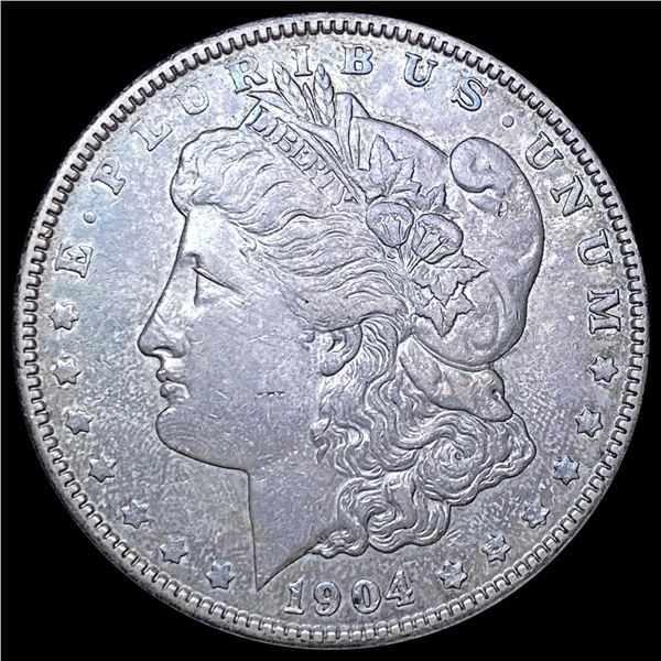 1904 Morgan Silver Dollar CLOSELY UNCIRCULATED