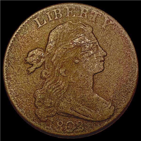 1802 Draped Bust Large Cent NICELY CIRCULATED